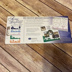 Creative Memories NIP Scenic Die Cut Landscapes